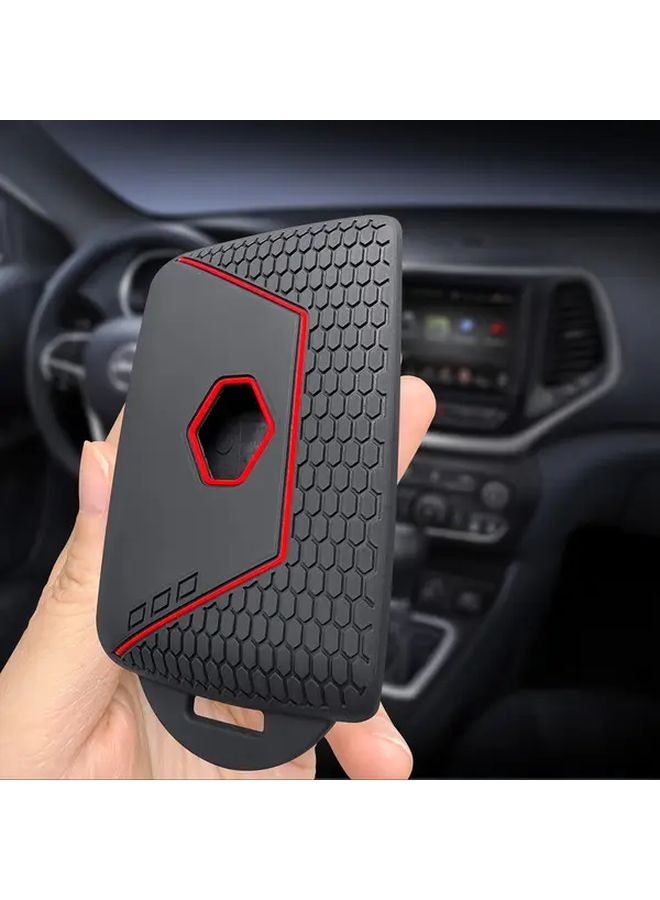 Black Key Case Cover For Renault Captur Arkana Kadjar Koleos Megane Austral Zoe Clio Dacia Sandero - Image 4